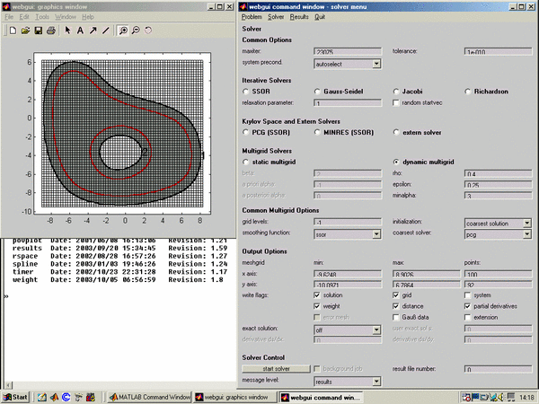 solver control window