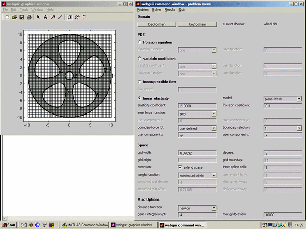 pde control window - wheel