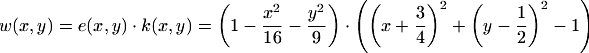 analytic weight
      wunction (equation)